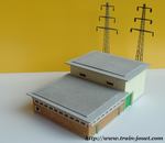 Cropsy Usine electrique maquette bois et carton