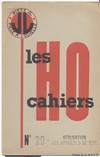 Les Cahier J.L. HO n20