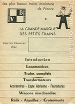 Catalogue VB Vollon Brun 1957 en vente