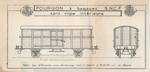 Plan du fourgon Bagages SNCF sans vigie interieure